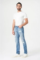 Miracle of Denim 5-Pocket Jeans Cornell Regular Hellblau/Blau