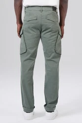 Miracle of Denim 5-Pocket Jeans Elias Cargo Khaki/Dunkelgrün/Grün/Hellgrün