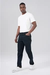 Miracle of Denim 5-Pocket Jeans Elias Cargo Dunkelblau/Blau
