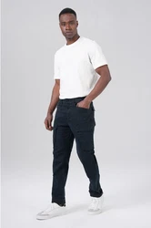 Miracle of Denim 5-Pocket Jeans Elias Cargo Dunkelblau/Blau