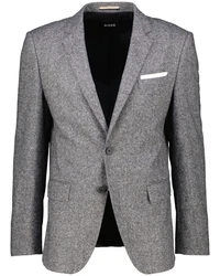 BOSS Sakko HUTSON Slim Fit Grau/Dunkelgrau/Hellgrau