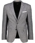 BOSS Sakko HUTSON Slim Fit Grau/Dunkelgrau/Hellgrau