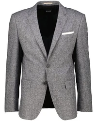 BOSS Sakko HUTSON Slim Fit Grau/Dunkelgrau/Hellgrau