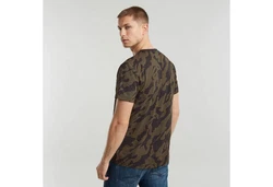 G-STAR T-Shirt ISLAND CAMO Camouflage/Island Camo
