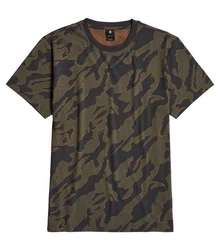 G-STAR T-Shirt ISLAND CAMO Camouflage/Island Camo