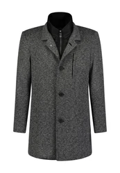 Roy Robson Herren Mantel MEDIUM GREY