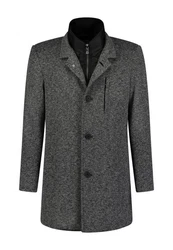 Roy Robson Herren Mantel MEDIUM GREY