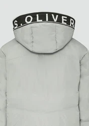 s.Oliver Allwetterjacke Blouson Grau/Hellgrau