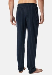 Schiesser Pyjamahose Mix Relax Dunkelblau/Blau