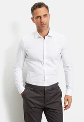 OLYMP Businesshemd No. Six 24/Seven Urban Kent Weiß/Creme