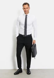 OLYMP Businesshemd No. Six Urban Kent Weiß/Creme