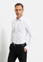 OLYMP Businesshemd No. Six Urban Kent Weiß/Creme
