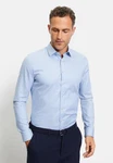 OLYMP Businesshemd No. Six Urban Kent Hellblau/Blau/Dunkelblau