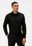 OLYMP Businesshemd Luxor modern fit Global Kent Schwarz/Dunkelblau