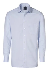 OLYMP Businesshemd Luxor modern fit Global Kent Hellblau/Blau