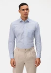 OLYMP Businesshemd Luxor modern fit Global Kent Hellblau/Blau