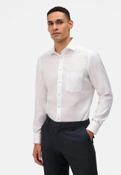 OLYMP Businesshemd Luxor modern fit Global Kent Weiß/Creme