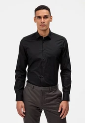 OLYMP Businesshemd Level Five New York Kent Schwarz/Braun