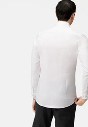 OLYMP Businesshemd Level Five, body fit, Royal Kent Weiß/Creme