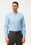 OLYMP Businesshemd Level Five Stehkragen Hellblau/Blau/Dunkelblau