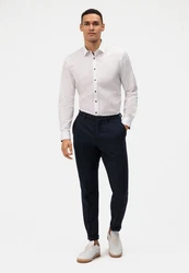 OLYMP Businesshemd No. Six Urban Kent Creme/Weiß