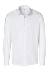 OLYMP Businesshemd No. Six 24/Seven Urban Kent Weiß/Creme/Braun