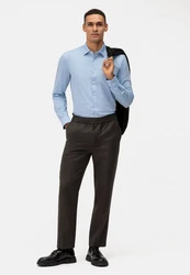 OLYMP Businesshemd No. Six 24/Seven Urban Kent Hellblau/Blau