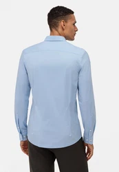 OLYMP Businesshemd No. Six 24/Seven Urban Kent Hellblau/Blau
