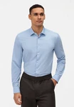 OLYMP Businesshemd No. Six 24/Seven Urban Kent Hellblau/Blau