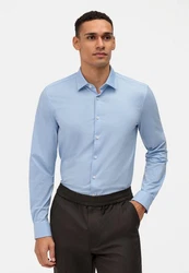 OLYMP Businesshemd No. Six 24/Seven Urban Kent Hellblau/Blau