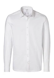 OLYMP Businesshemd Level Five 24/Seven New York Kent Weiß/Creme/Grau/Braun