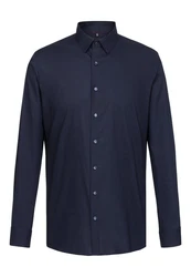 OLYMP Businesshemd No. Six Urban Kent Dunkelblau/Hellblau
