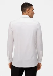 OLYMP Businesshemd Luxor 24/Seven modern fit Weiß/Creme/Grau/Braun