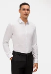OLYMP Businesshemd Luxor 24/Seven modern fit Weiß/Creme/Grau/Braun