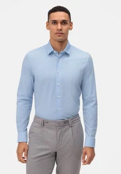 OLYMP Businesshemd Luxor 24/Seven modern fit Blau/Hellblau