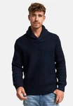 Indicode Strickpullover INBrockly Dunkelblau/Hellblau