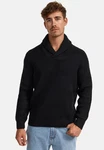 Indicode Strickpullover INBrockly Schwarz/Dunkelgrau
