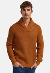 Indicode Strickpullover INBrockly Orange/Braun