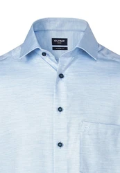 OLYMP Businesshemd Luxor Global Kent Hellblau/Blau