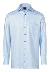 OLYMP Businesshemd Luxor Global Kent Hellblau/Blau