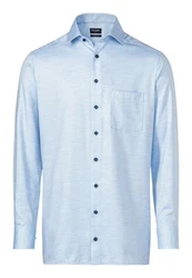 OLYMP Businesshemd Luxor Global Kent Hellblau/Blau