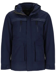 Dry Fashion Funktionsparka Aalborg Dunkelblau/Blau