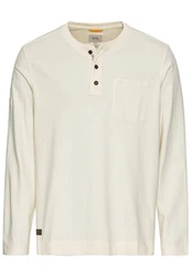 camel active T-Shirt Langarmshirt Creme