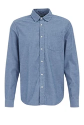 WE Fashion Businesshemd Dunkelblau/Hellblau/Blau