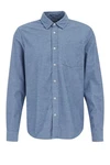WE Fashion Businesshemd Dunkelblau/Hellblau/Blau