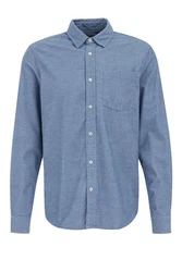 WE Fashion Businesshemd Dunkelblau/Hellblau/Blau