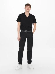 Only & Sons Shirt 'Abraham' schwarz