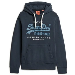 Sweatshirt Herren Hoodie - Duo Vintage Logo Hoodie, Logo