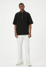 Kurzarmshirt Kurzrmelig Regular Shirt