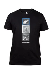 Sea Shepherd T-Shirt For the Ocean Wal Schwarz/Hellblau